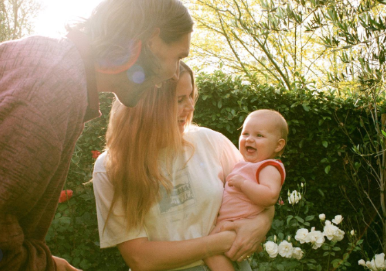 Jake, Rachel and baby