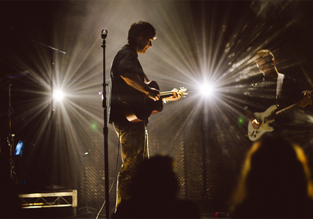 jake playing guitar