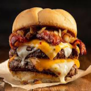 bacon cheeseburger