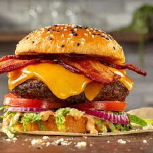 Bacon cheeseburger